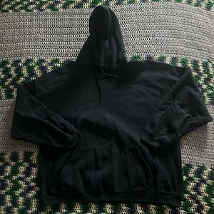 Blank Navy Blue Vintage Hoodie